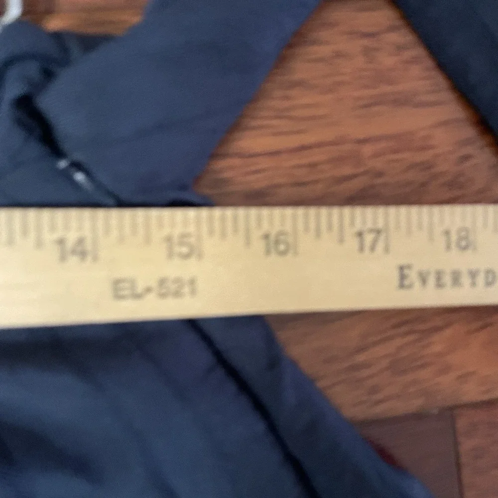 VINCE‎ Navy Pleated Side Tie Culottes Wide Leg Pants Hematite Blue Sz 4 $265 B37 - Picture 12 of 12